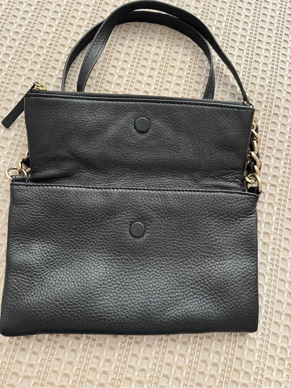 kate spade compact pebbled